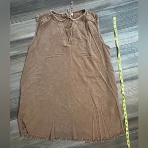 UMGEE dress Medium Brown like new